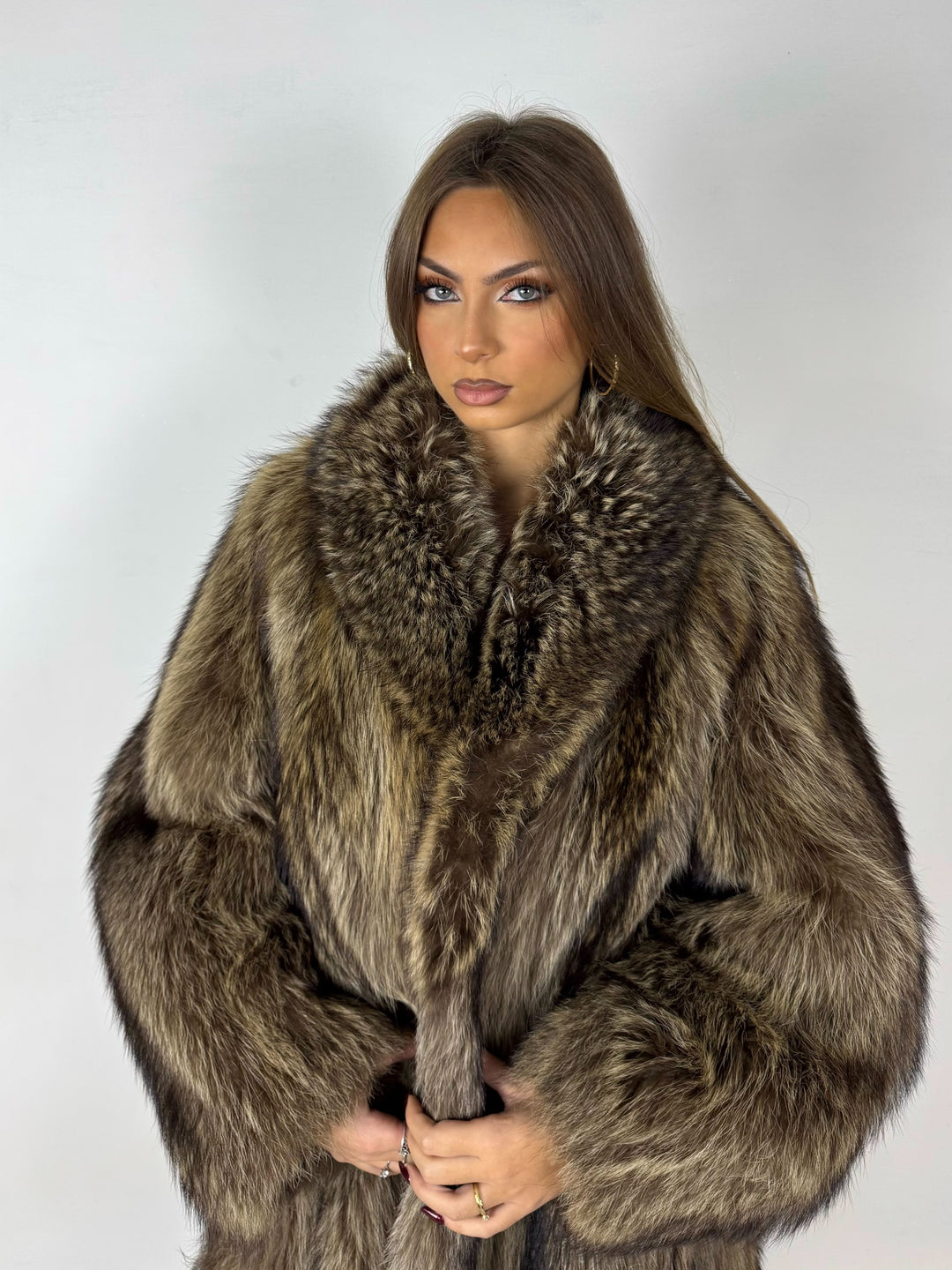 Pelliccia in marmotta Vintage 92