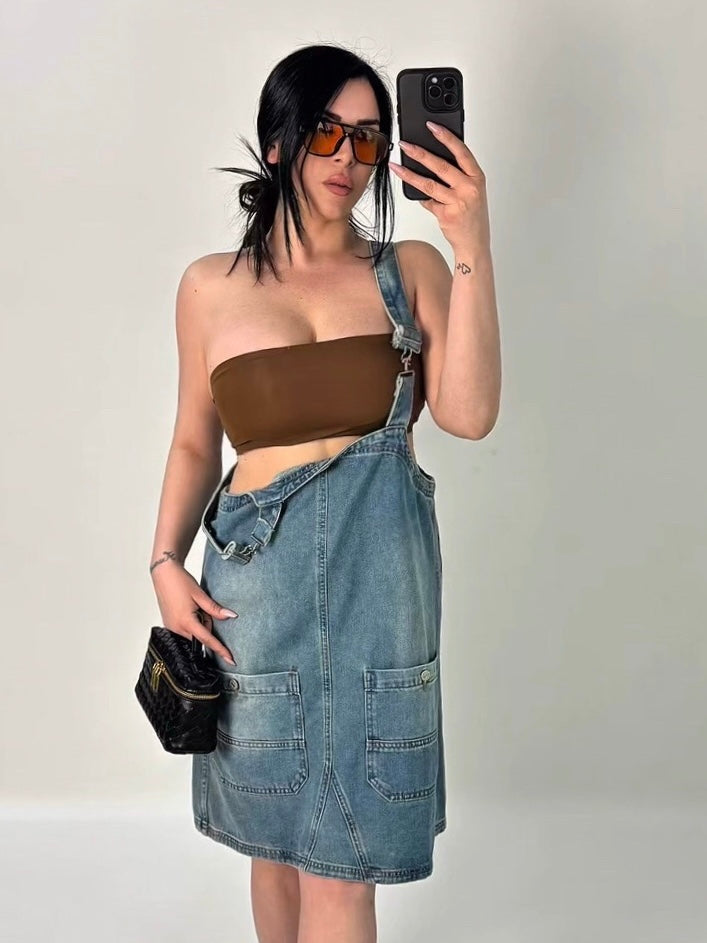 Top a fascia con coppe “Jolie”