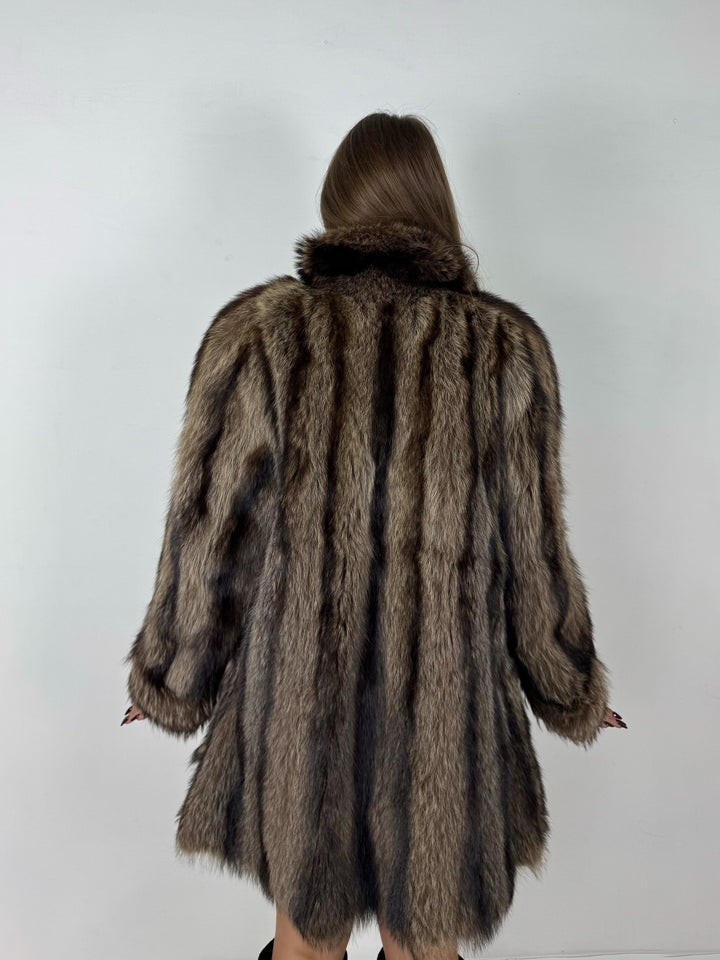Pelliccia in marmotta Vintage 110