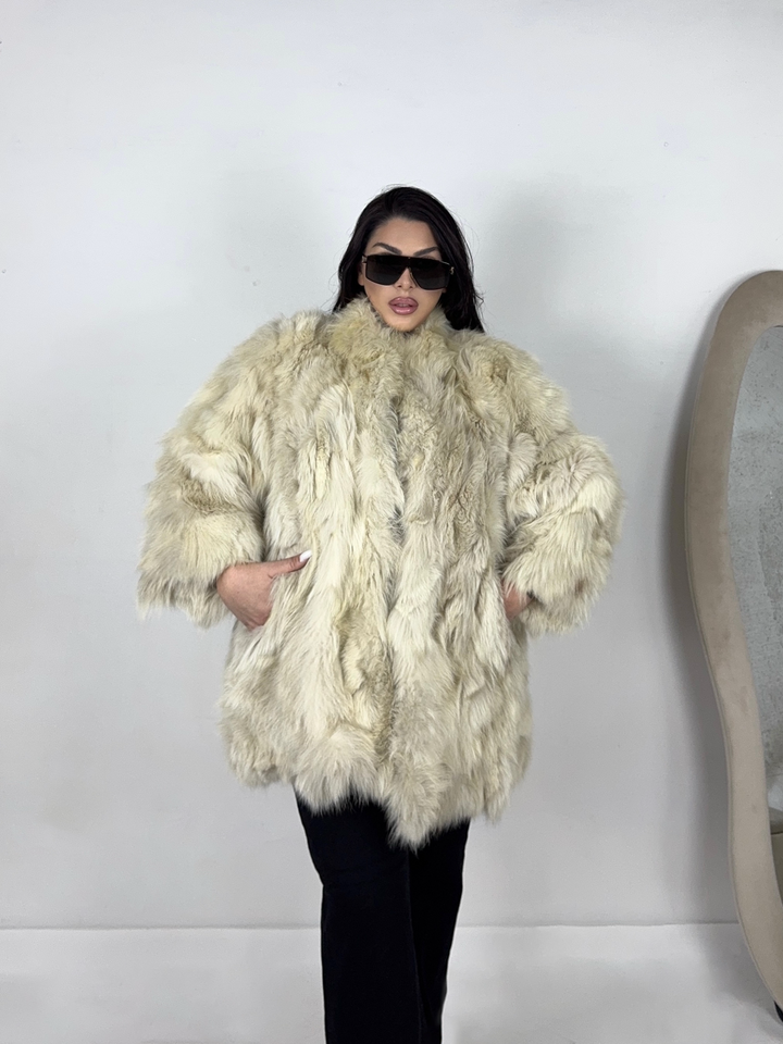 Pelliccia in volpe Vintage 95