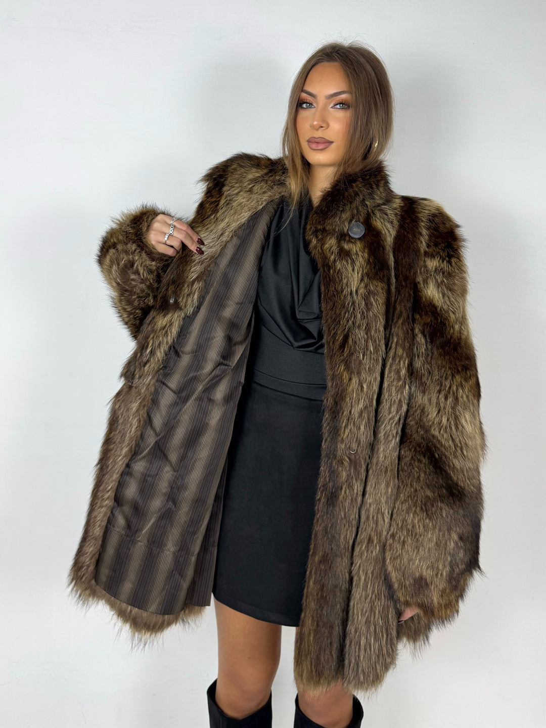 Pelliccia in marmotta Vintage 115