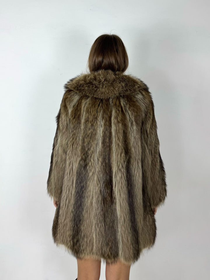 Pelliccia in marmotta Vintage 112