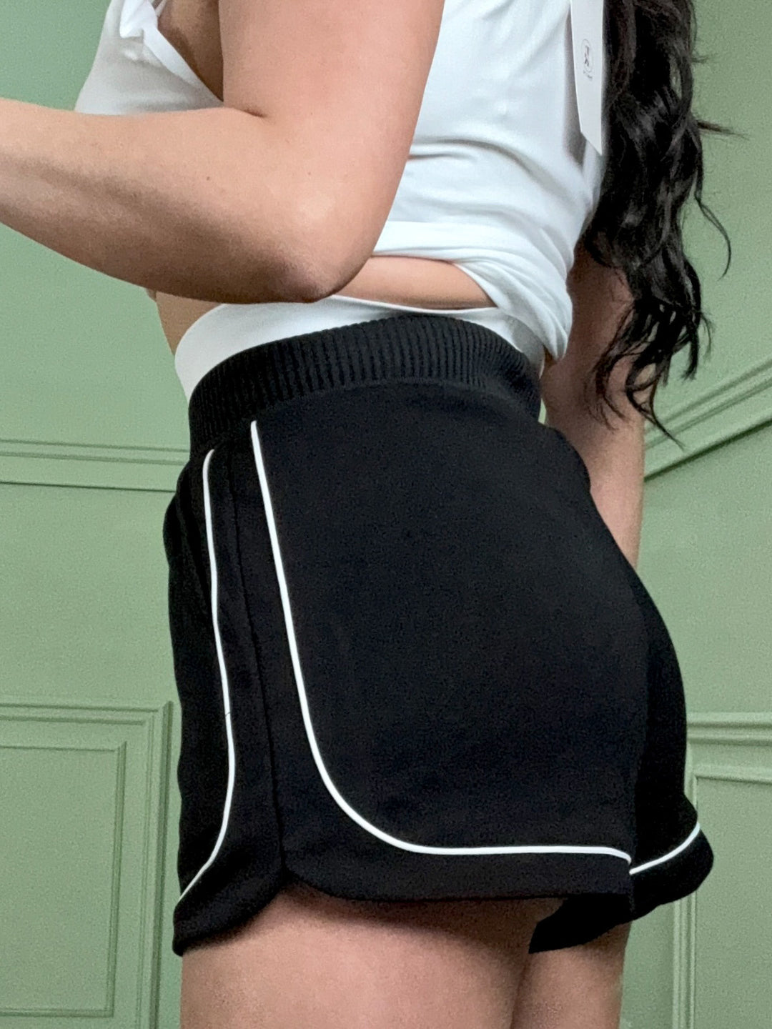 Pantaloncini con doppio elastico in vita “Anita”