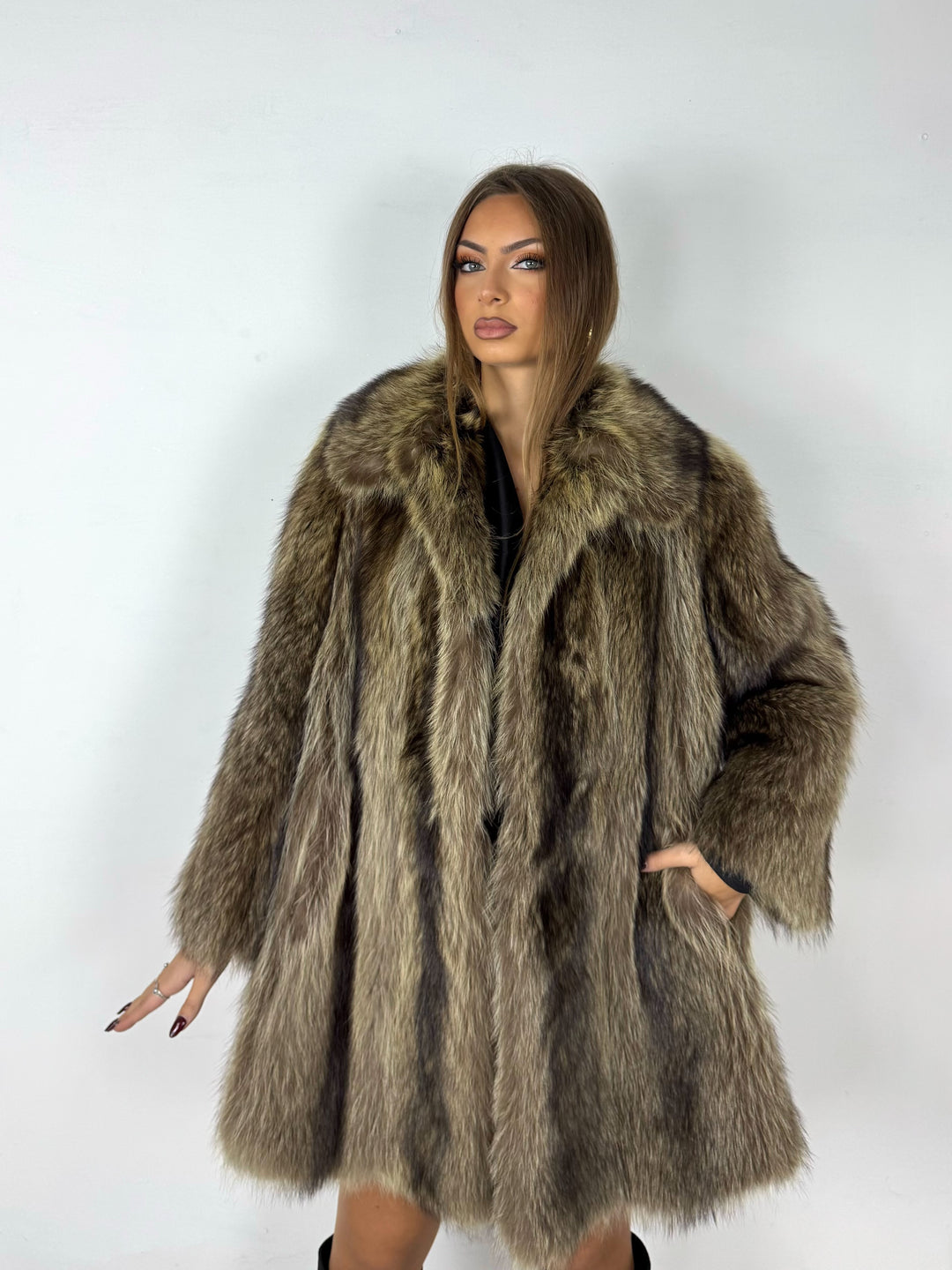 Pelliccia in marmotta Vintage 117