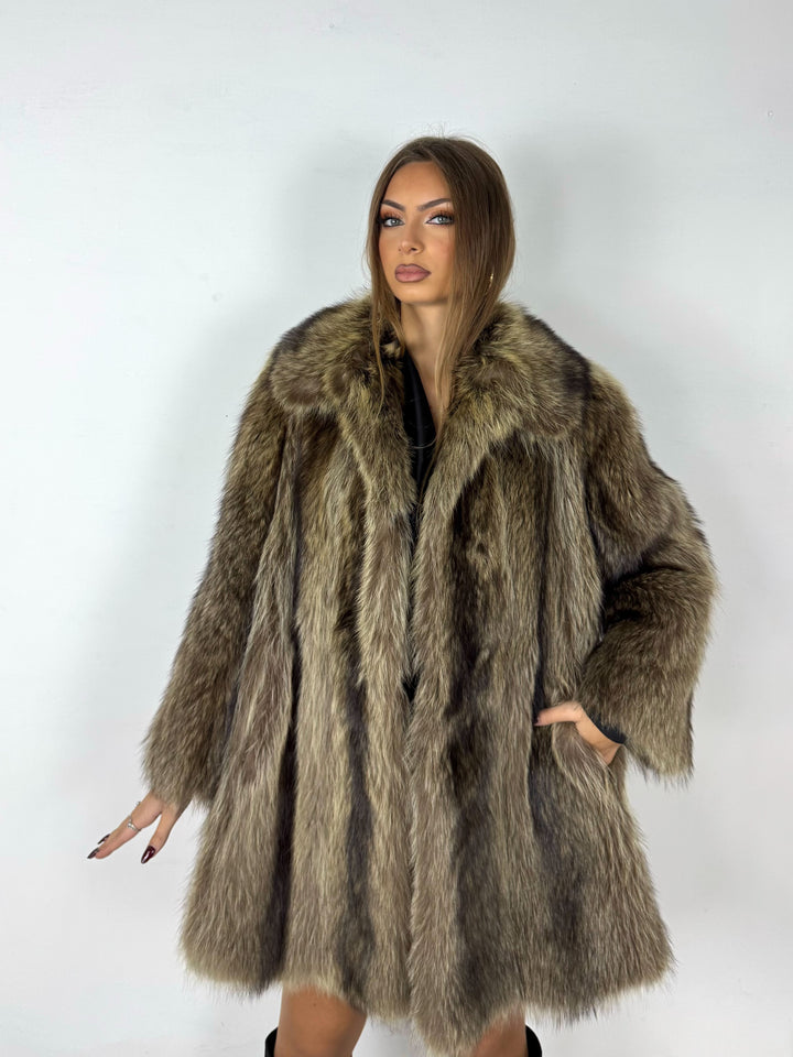 Pelliccia in marmotta Vintage 117