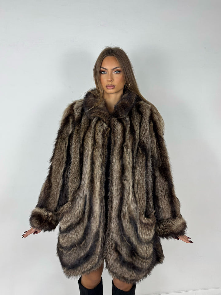 Pelliccia in marmotta Vintage 110