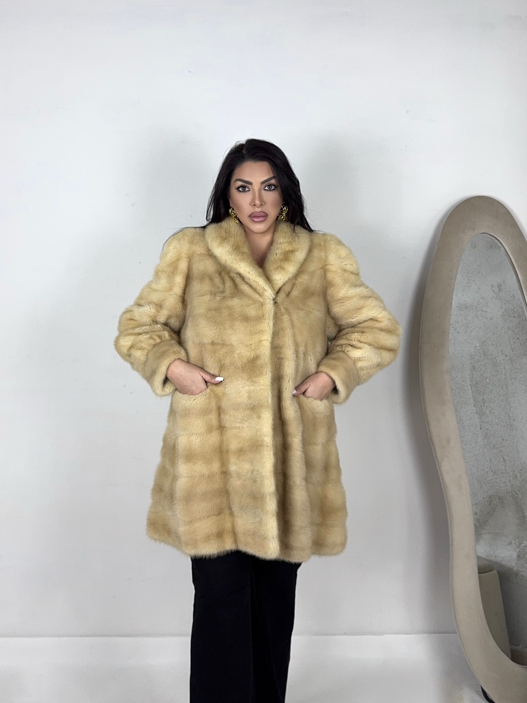 Pelliccia in visone Vintage 89
