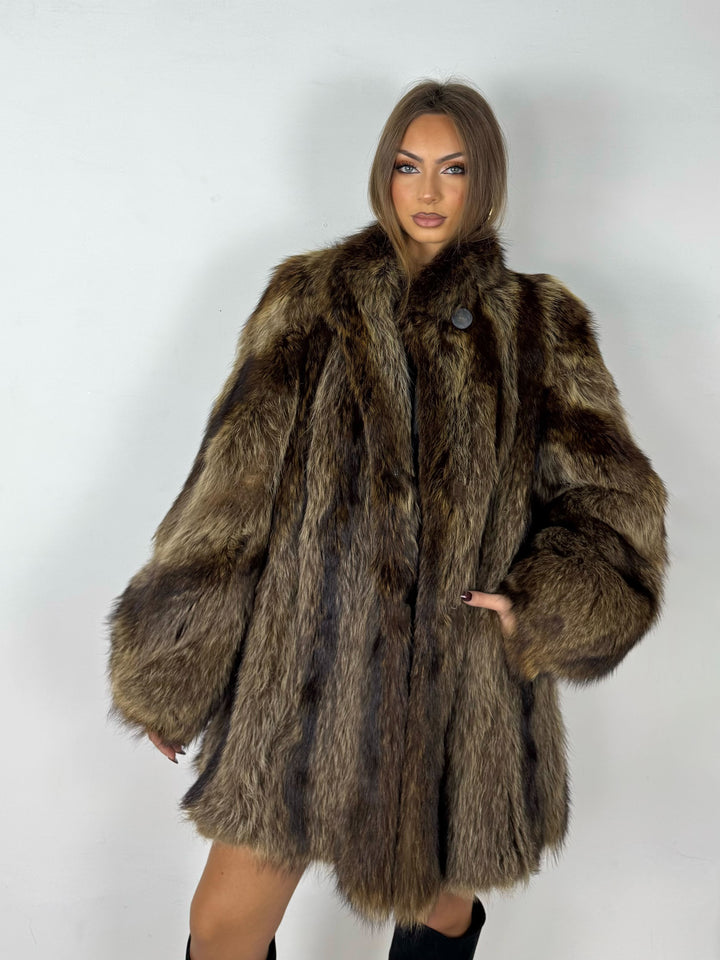 Pelliccia in marmotta Vintage 115