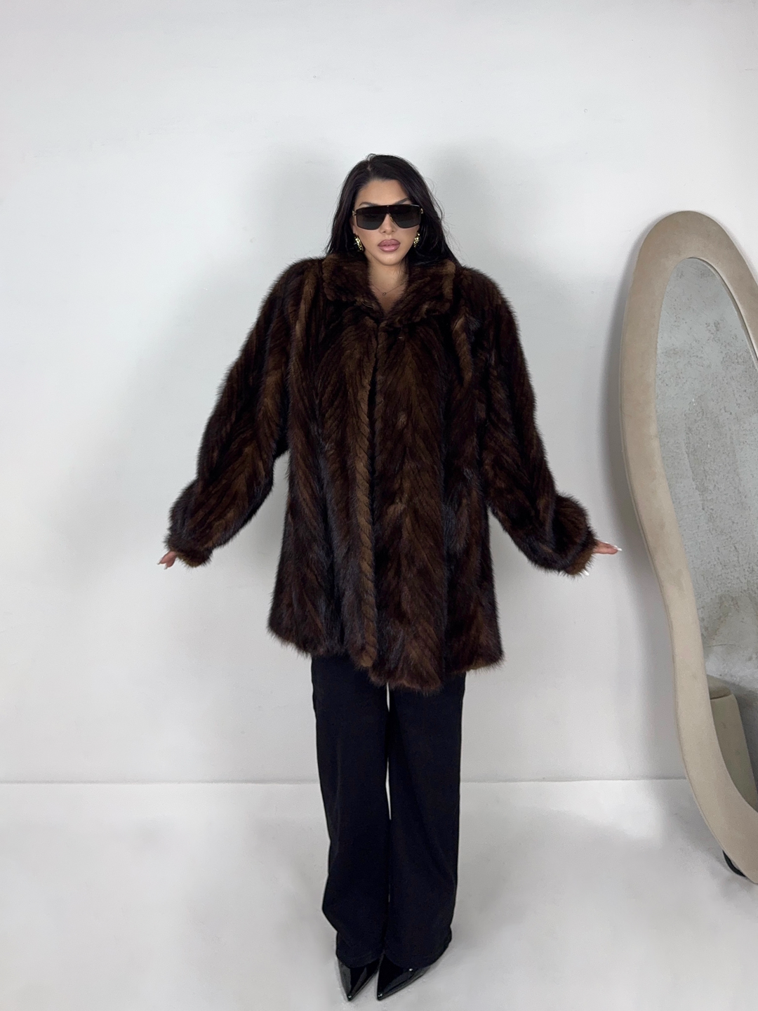 Pelliccia in visone Vintage 93