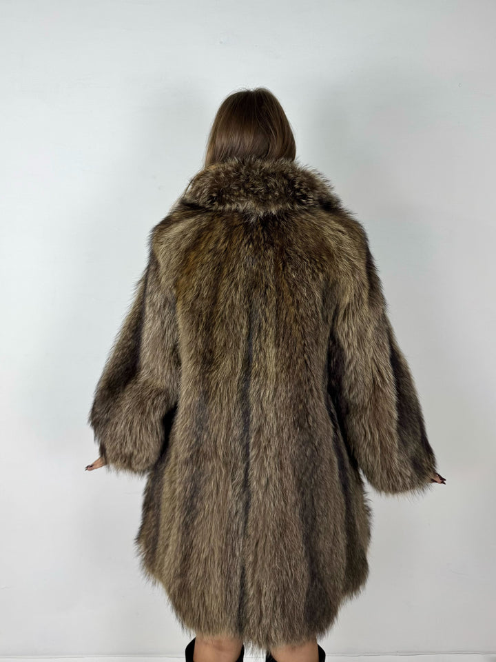 Pelliccia in marmotta Vintage 92