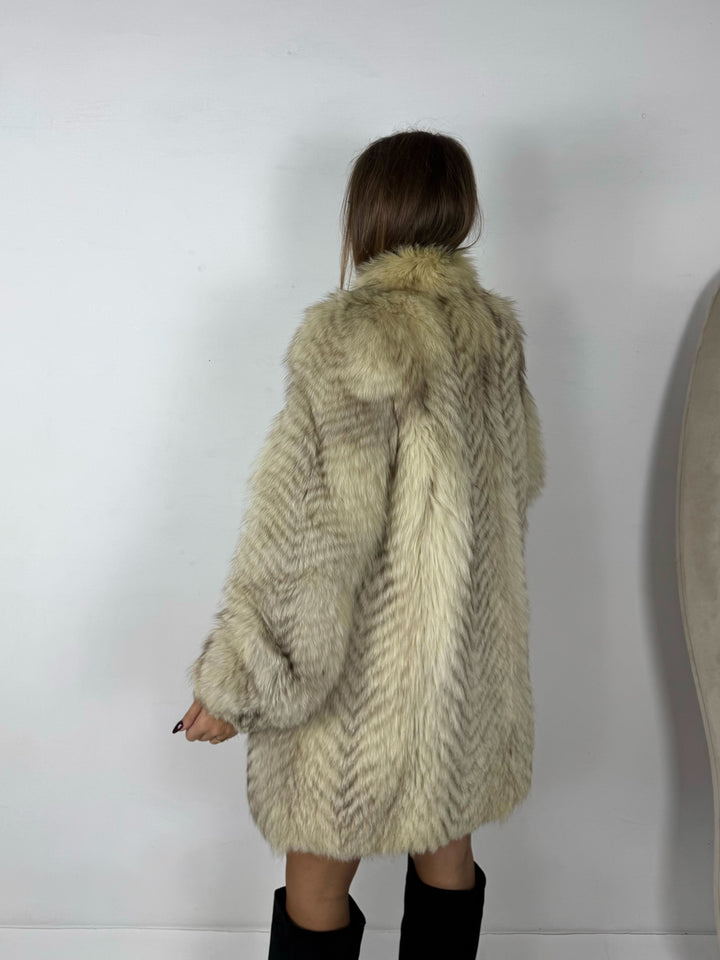 Pelliccia in marmotta Vintage 94