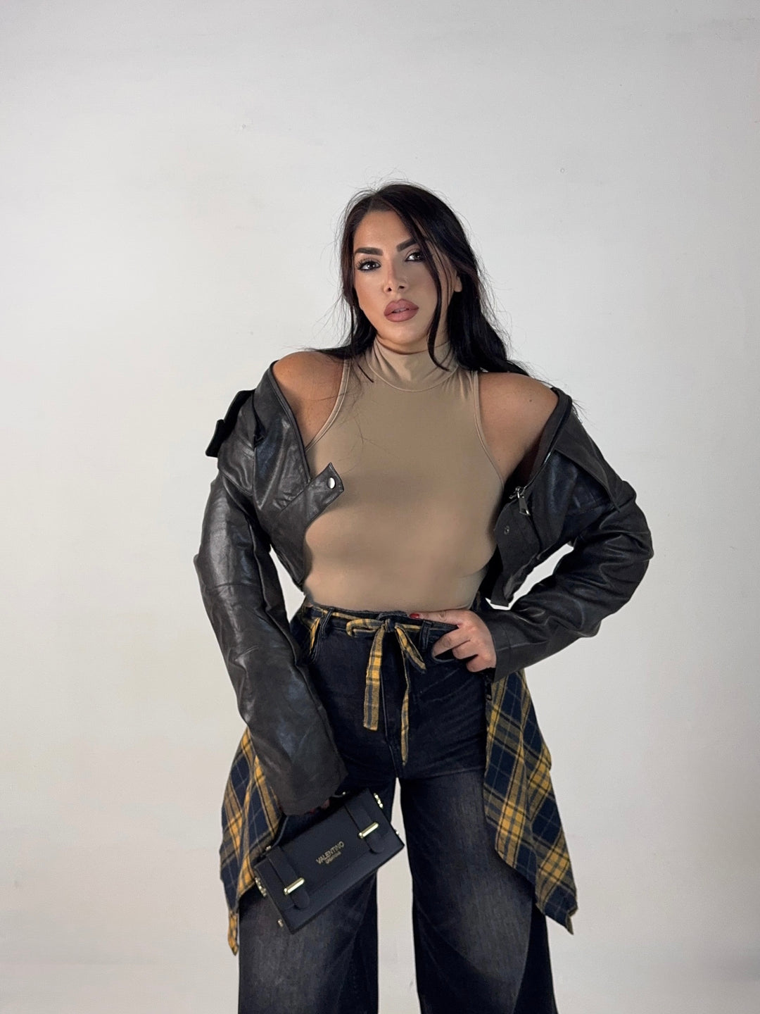 Body con scollo all’americana “Brooklyn”