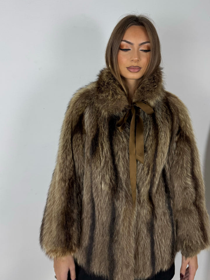 Pelliccia in marmotta Vintage 121