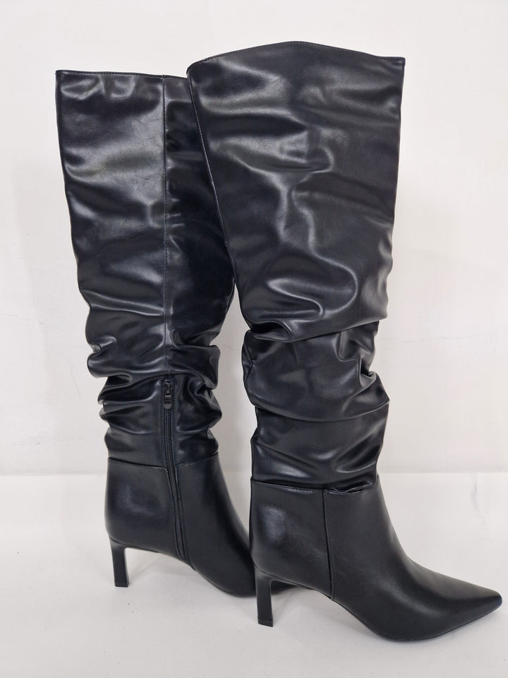 Stivali in eco pelle “Celine”