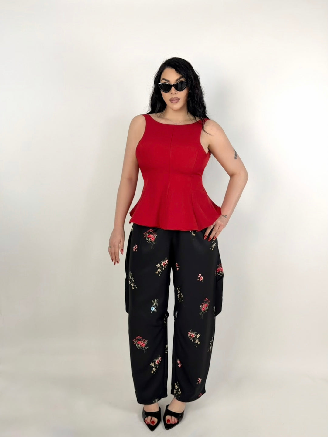 2025 - Pantaloni lunghi da donna alla moda estiva con stampa a strisce, casual, versatili 2025 - Pantaloni lunghi da donna alla moda estiva con stampa a strisce, casual, versatili