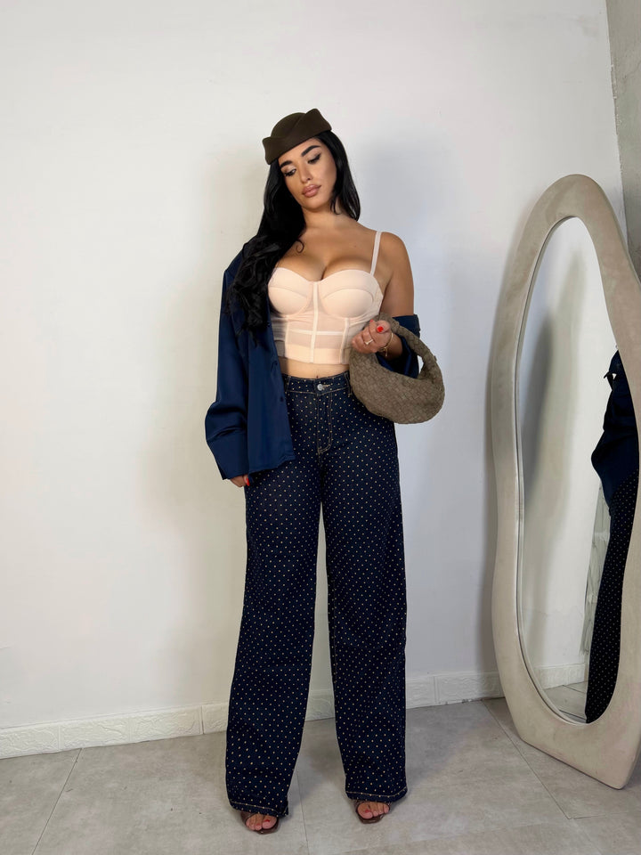 Jeans a palazzo “Polly”