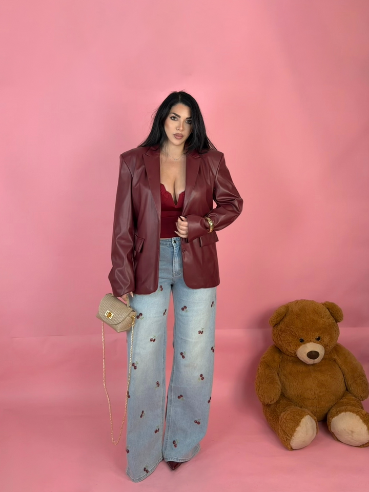 Jeans a palazzo “Cherry”