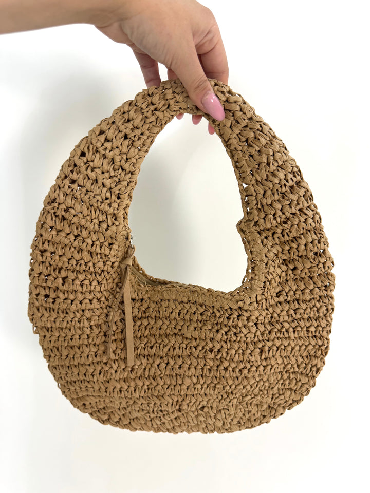 Borsa in rafia “Coralia”