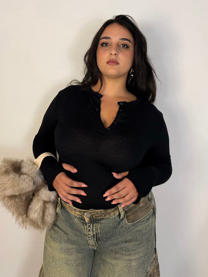 Maglia con maniche a guanto “Sophia”