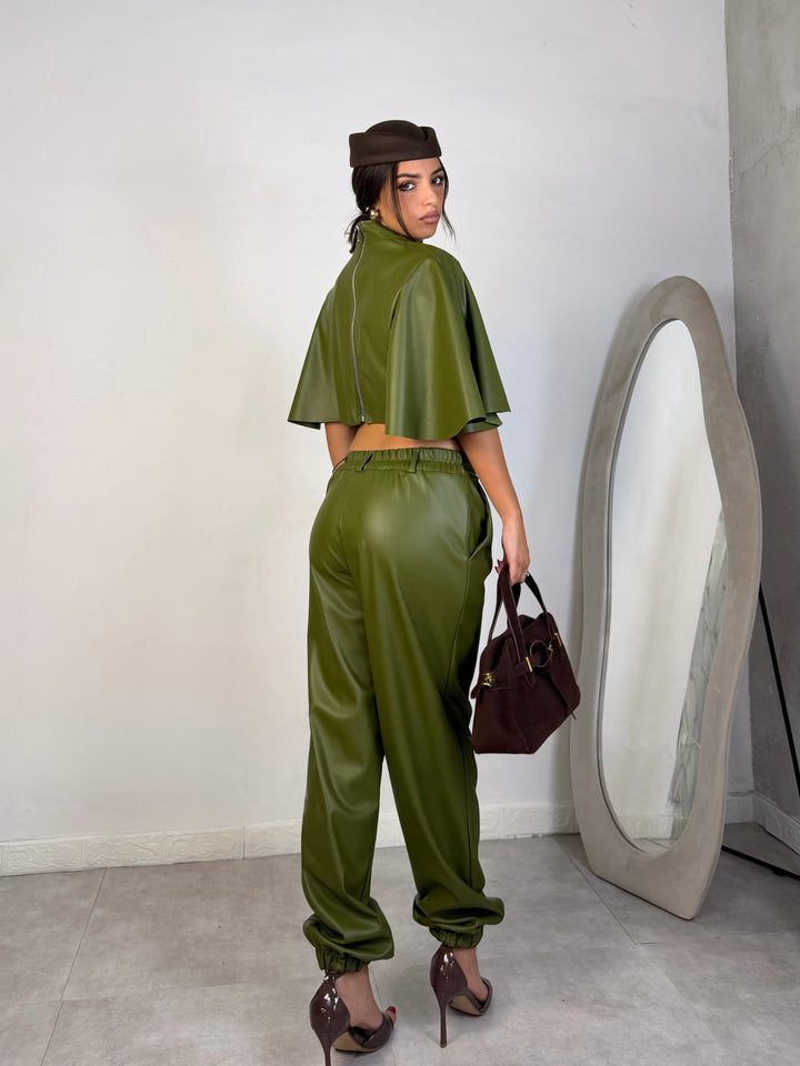 Coordinato in eco pelle JustWest “Soho”