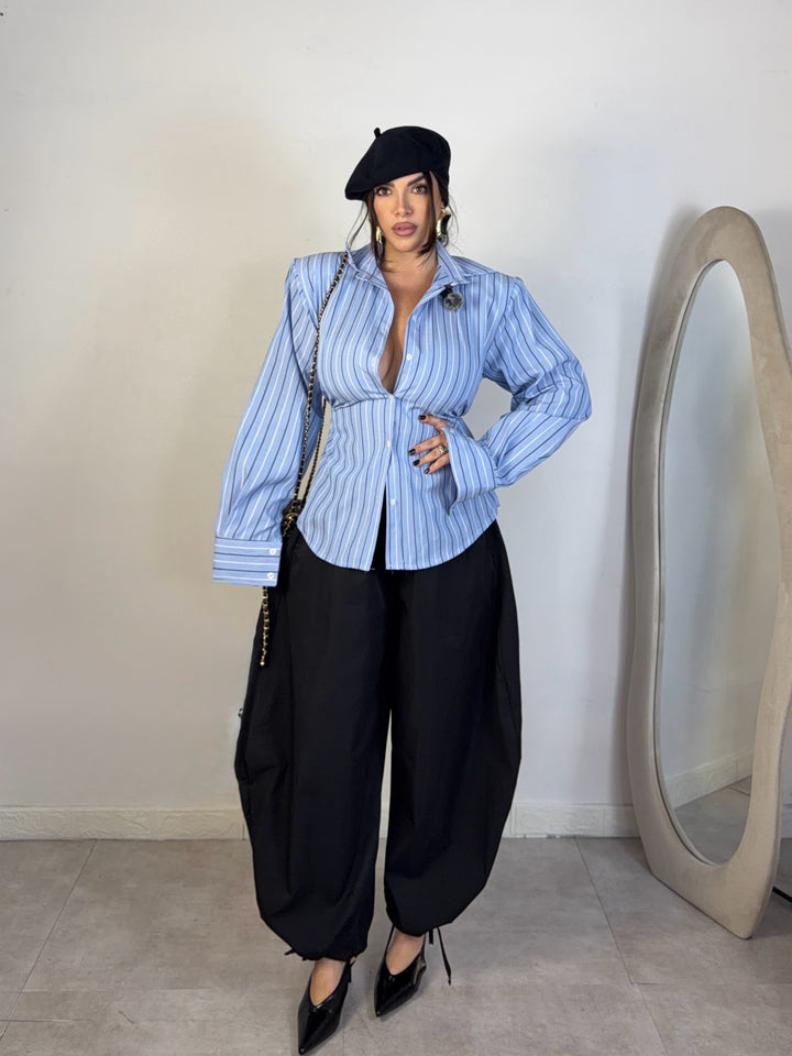 Camicia con spalline “Girl Power”