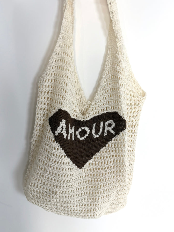 Borsa crochet “Amour”