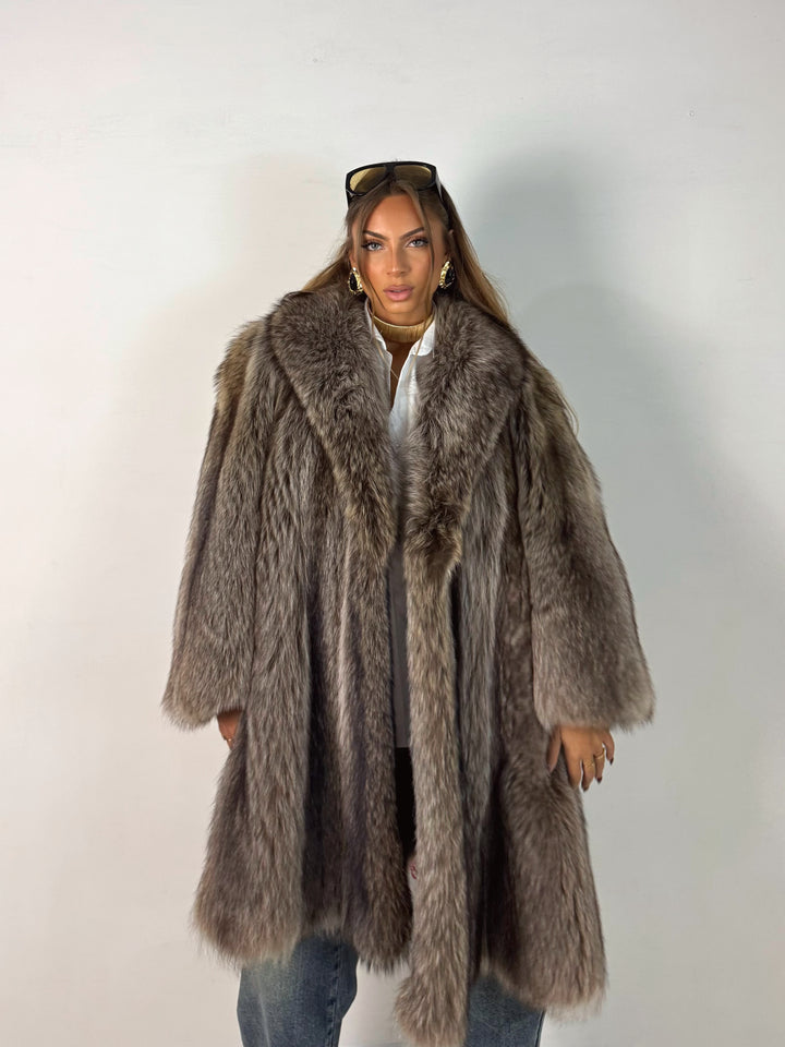 Pelliccia in marmotta Vintage 33
