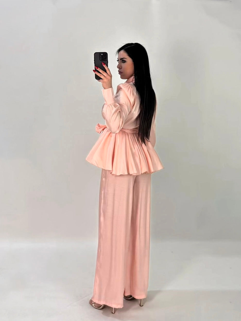 Coordinato in satin “Romance”