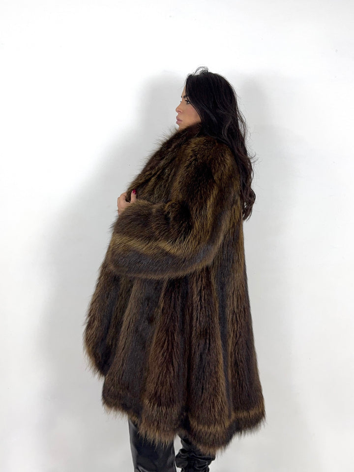 Pelliccia in marmotta Vintage 47