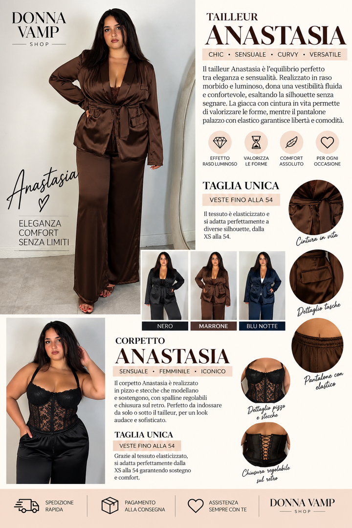 Corpetto in pizzo “Anastasia”