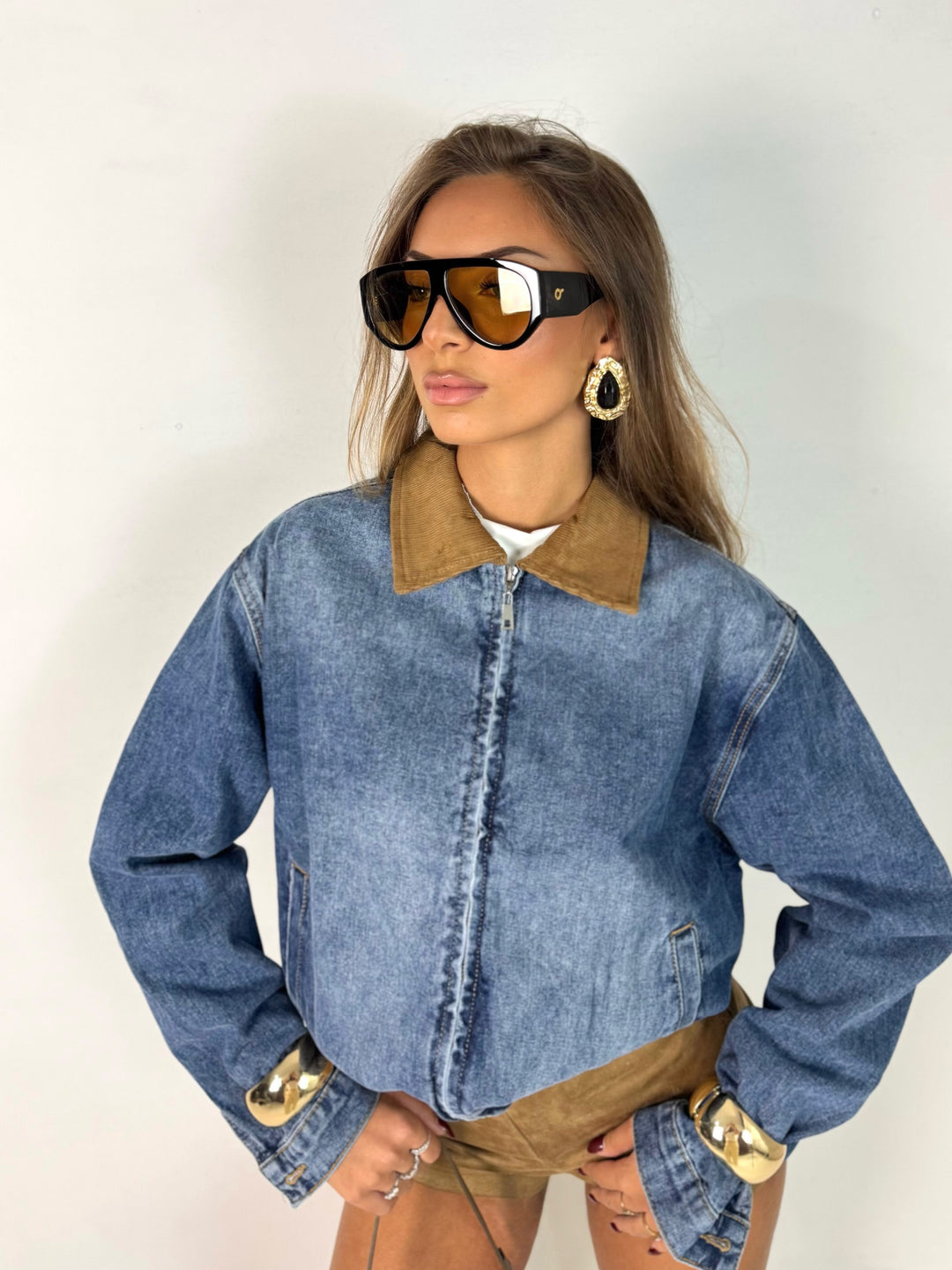 Giubbotto in jeans “Alexia”