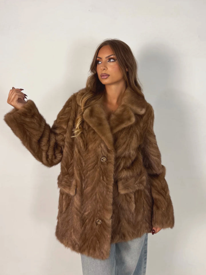 Pelliccia in visone Vintage 07
