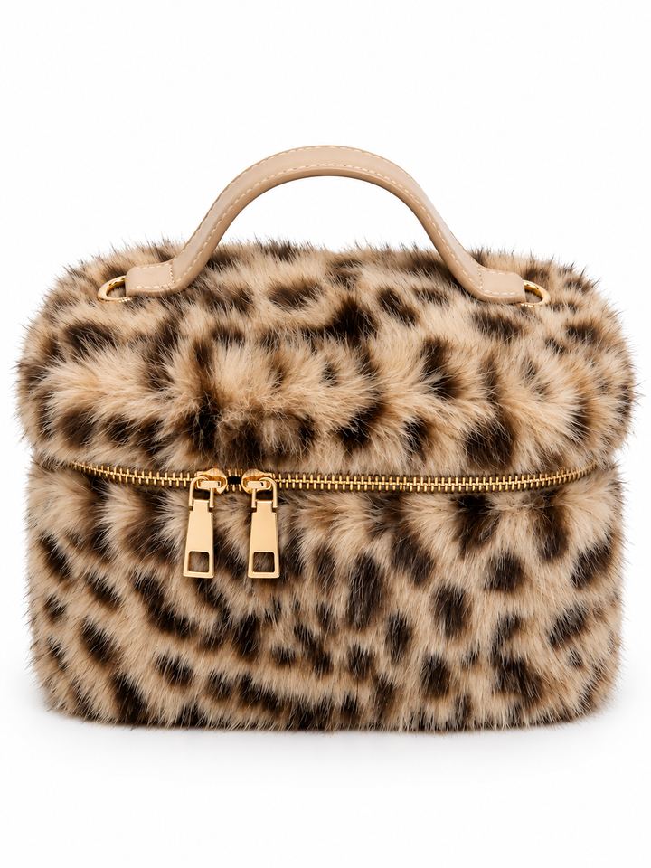 Borsa in eco pelliccia
