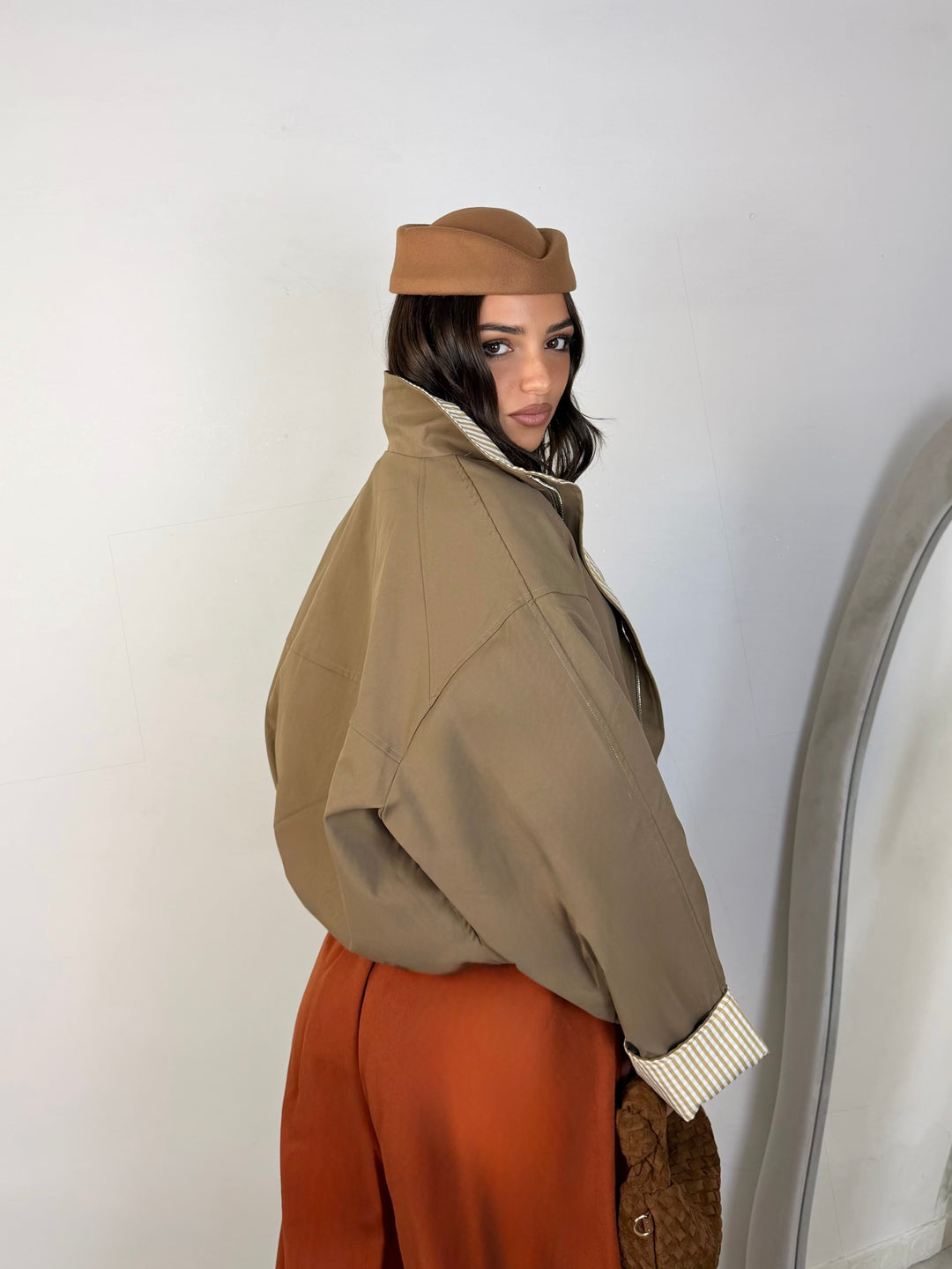 Giubbotto oversize “Meredith”