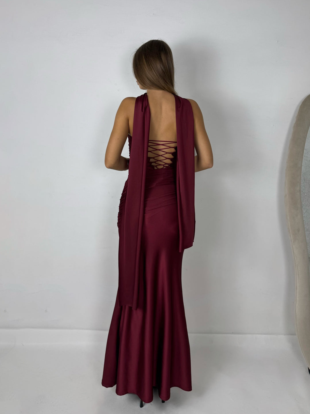 Abito con paillettes “Dalia”