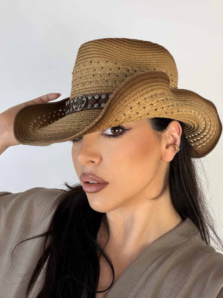 Cappello in rafia “Privilege”