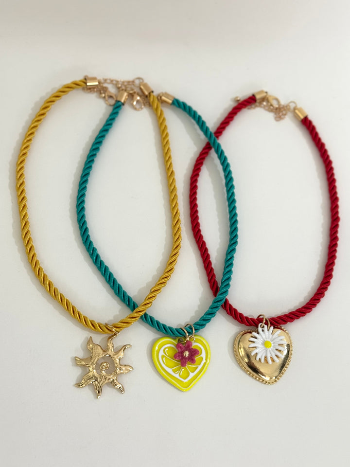 Set di collane con ciondoli “Rainbow”