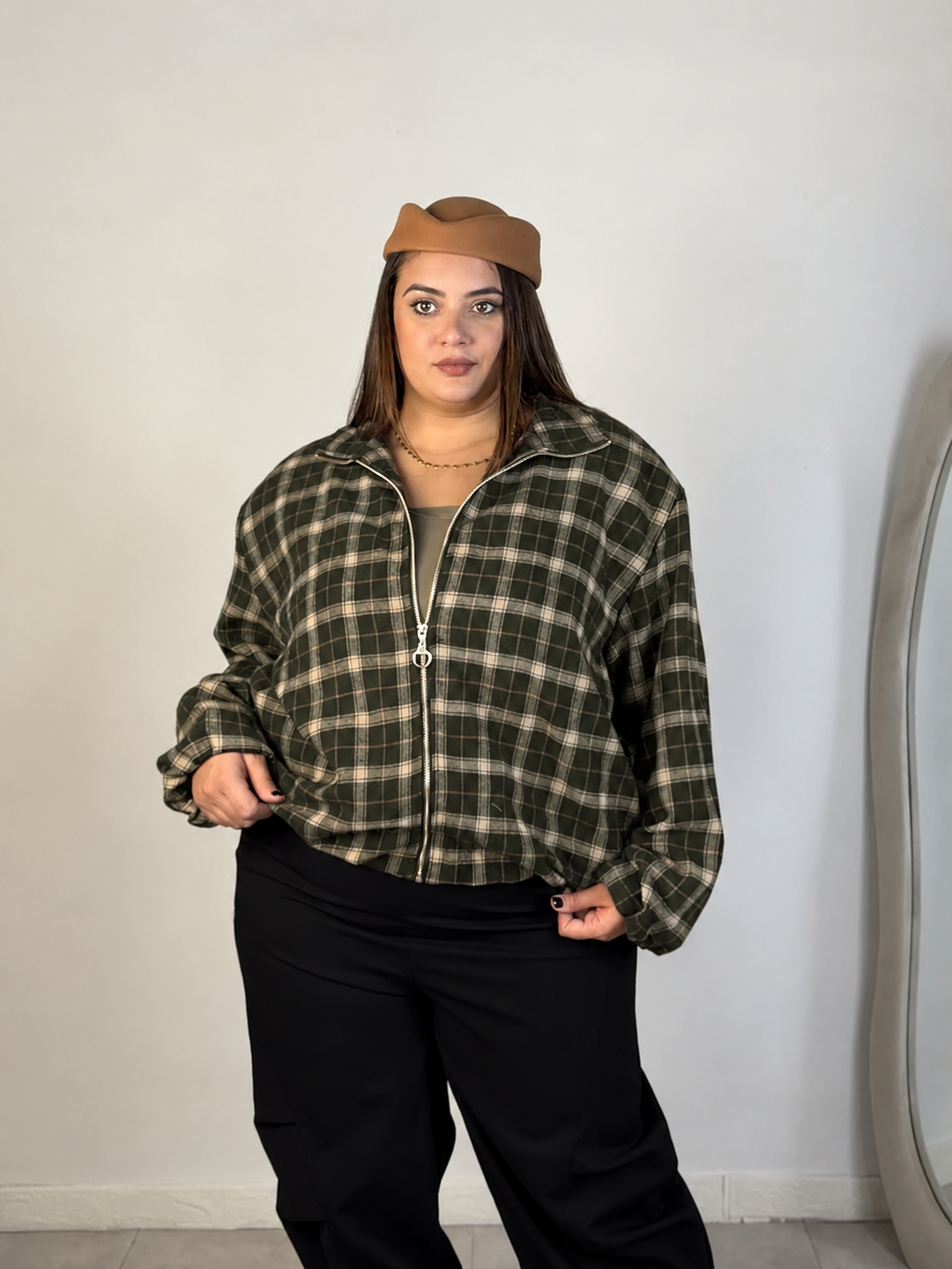 Giacca in lana “Country Chic”
