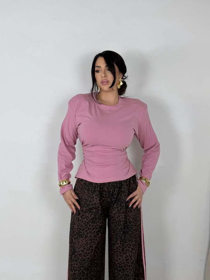 Maglia con spalline “Shape”