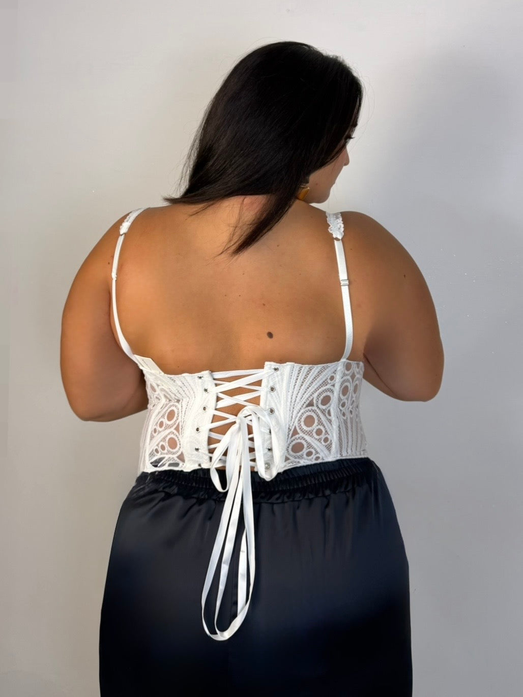 Corpetto in pizzo “Anastasia”