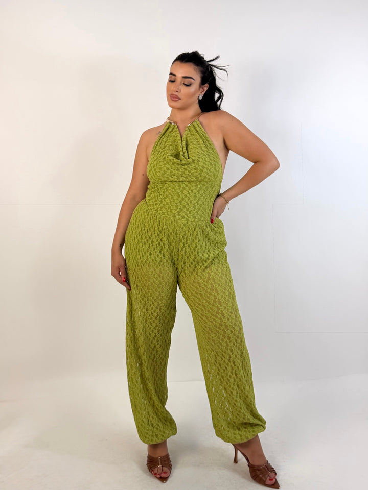 Tuta in pizzo “Formentera”