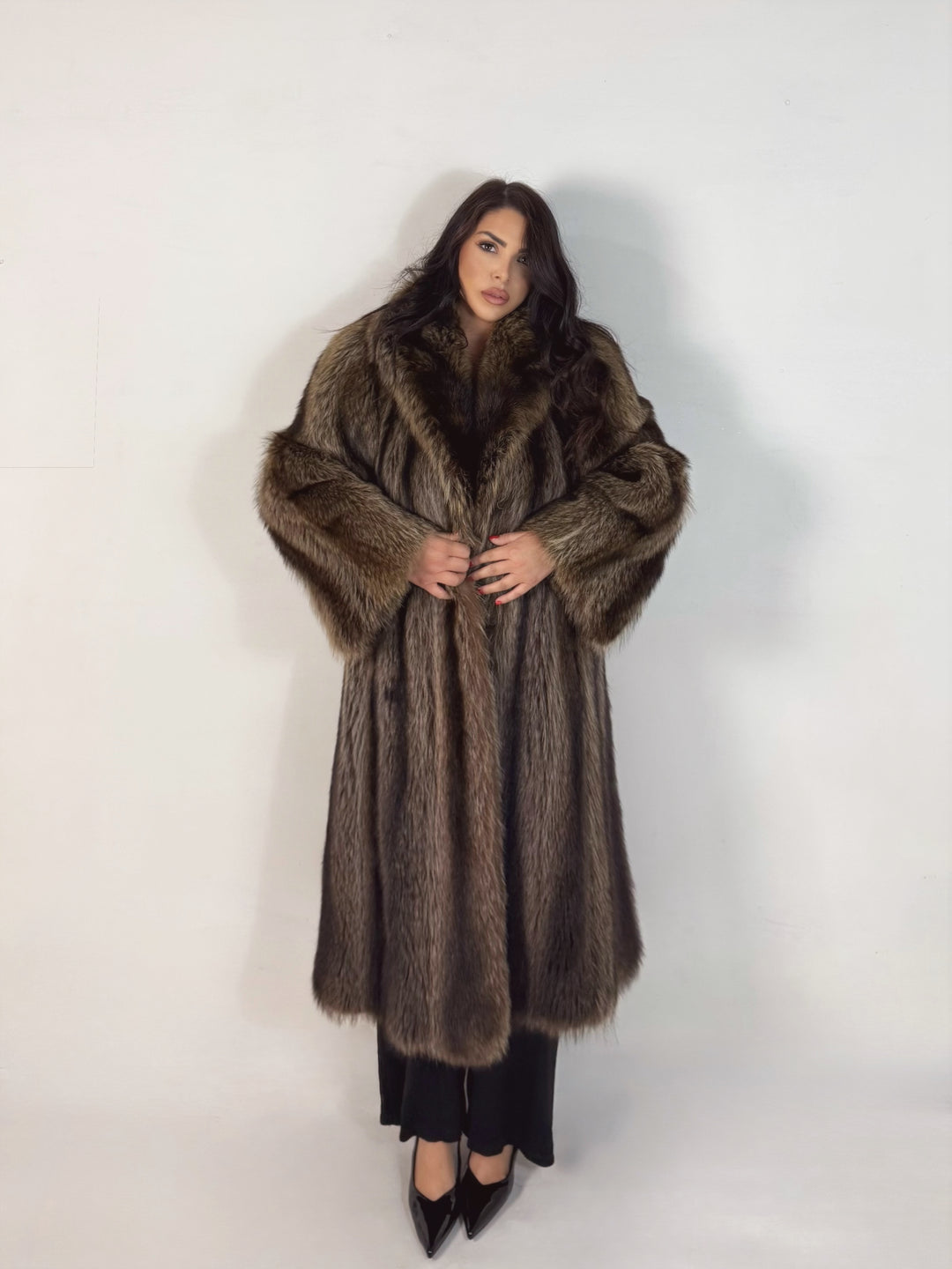 Pelliccia in marmotta Vintage 39