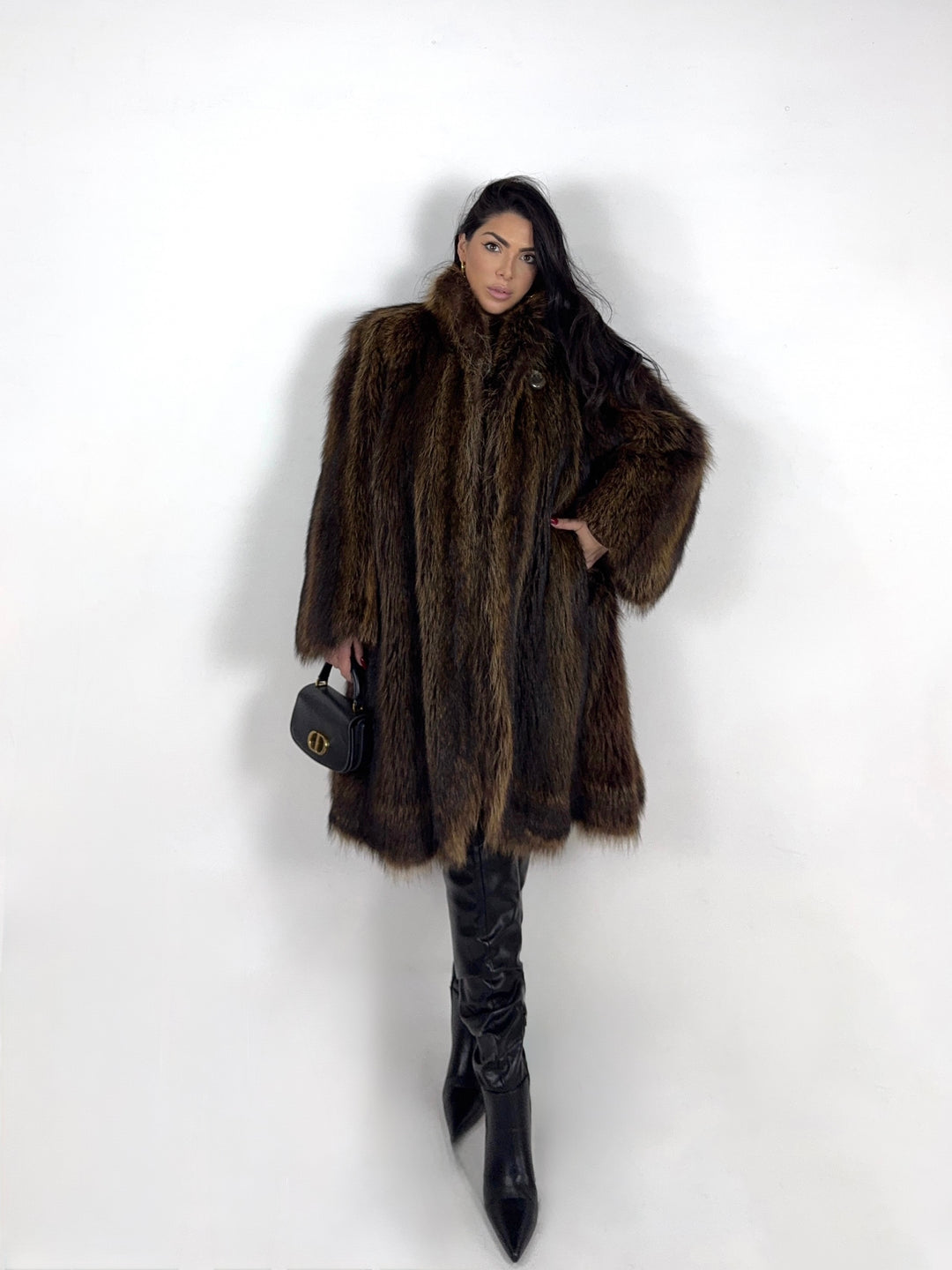 Pelliccia in marmotta Vintage 47