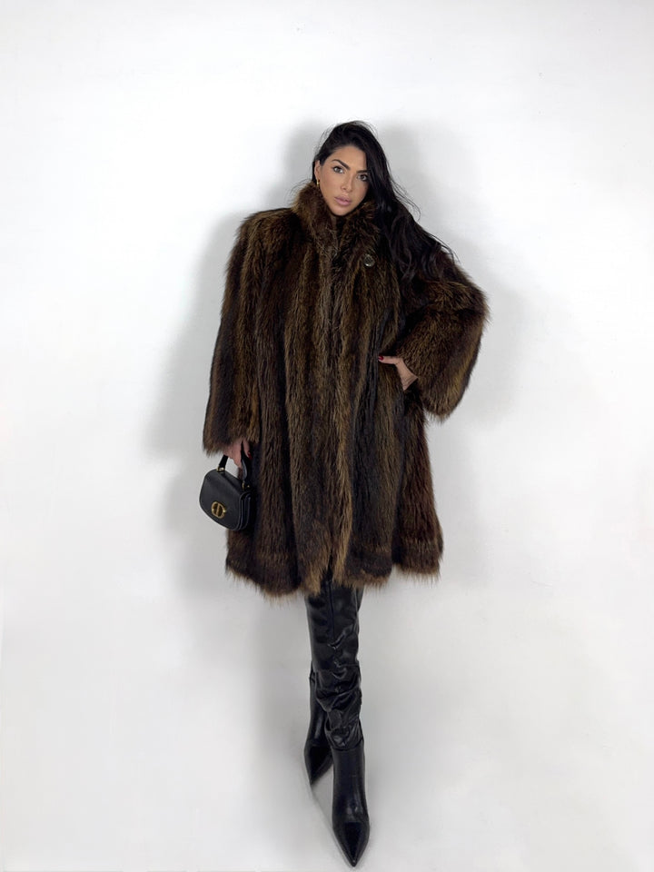 Pelliccia in marmotta Vintage 47