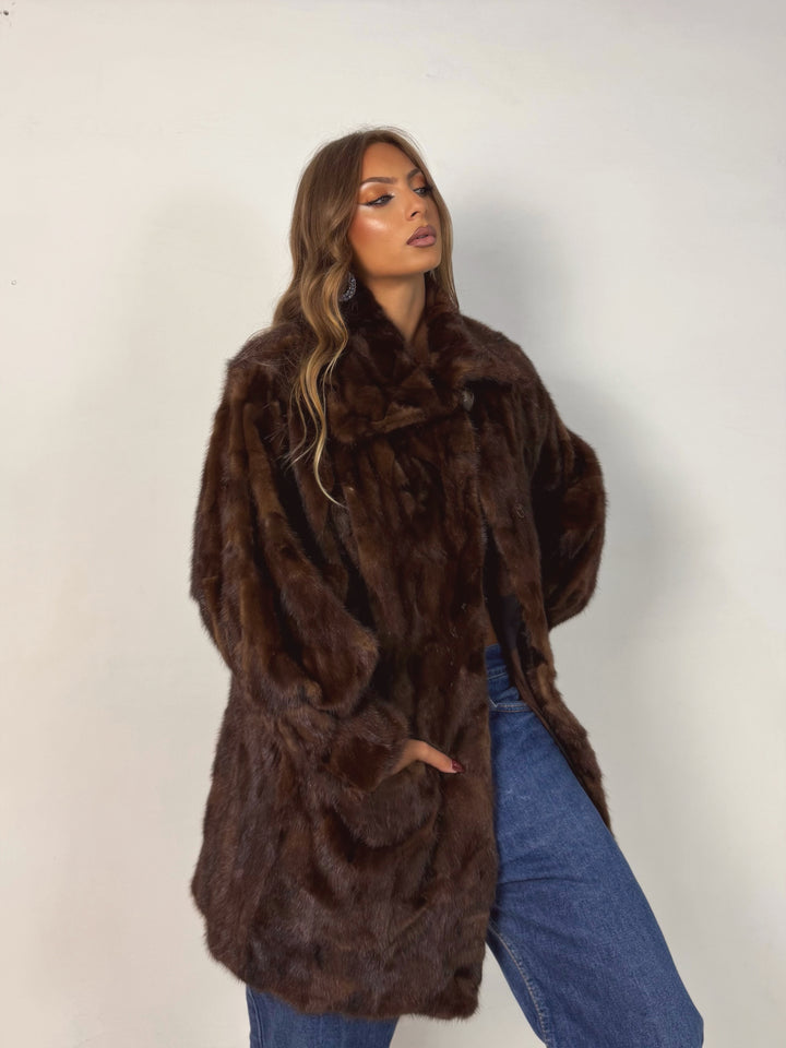 Pelliccia in visone Vintage 16