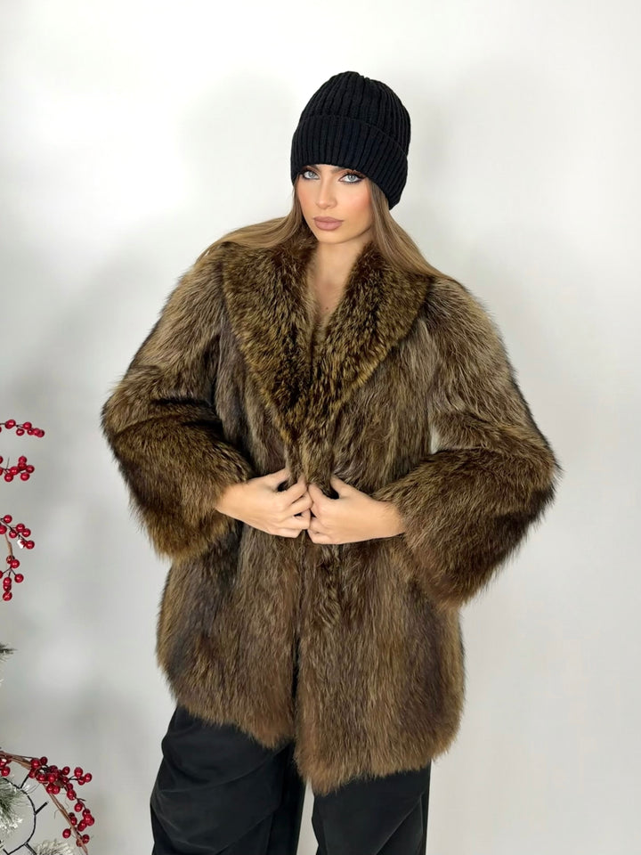 Pelliccia in marmotta Vintage 179