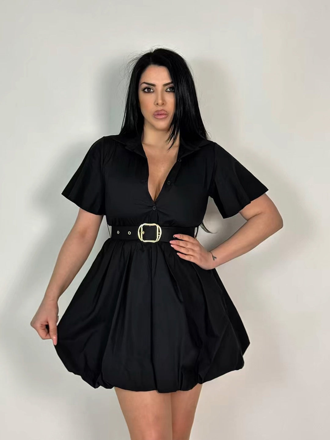 Abito con cintura “Zaira”