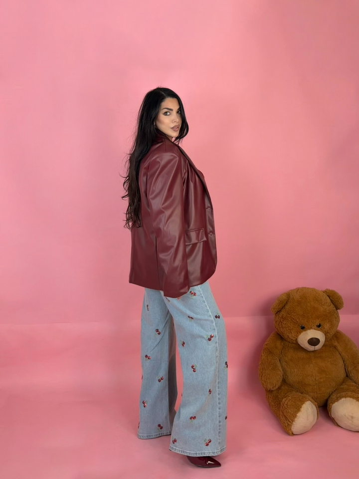Jeans a palazzo “Cherry”