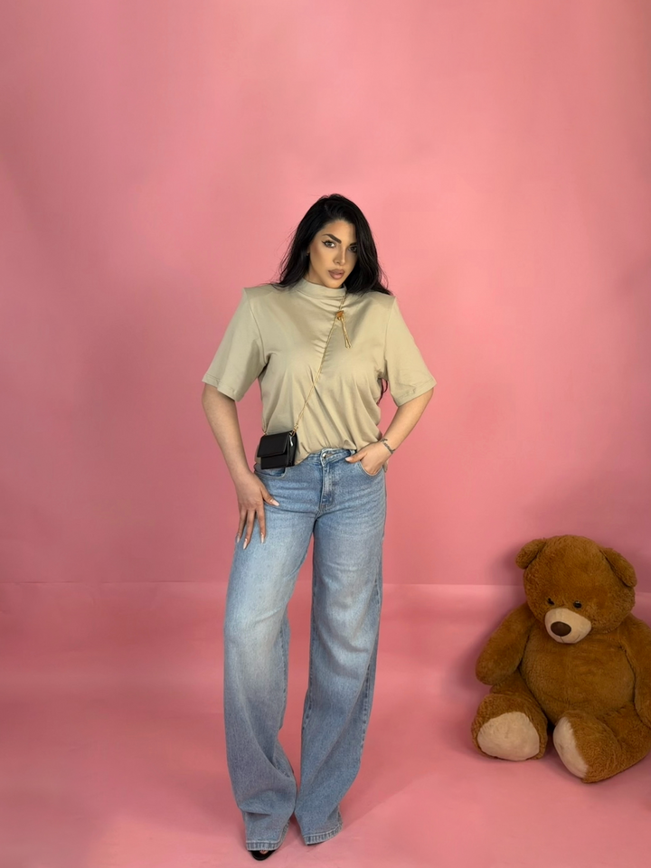 T-shirt con spalline "Core"