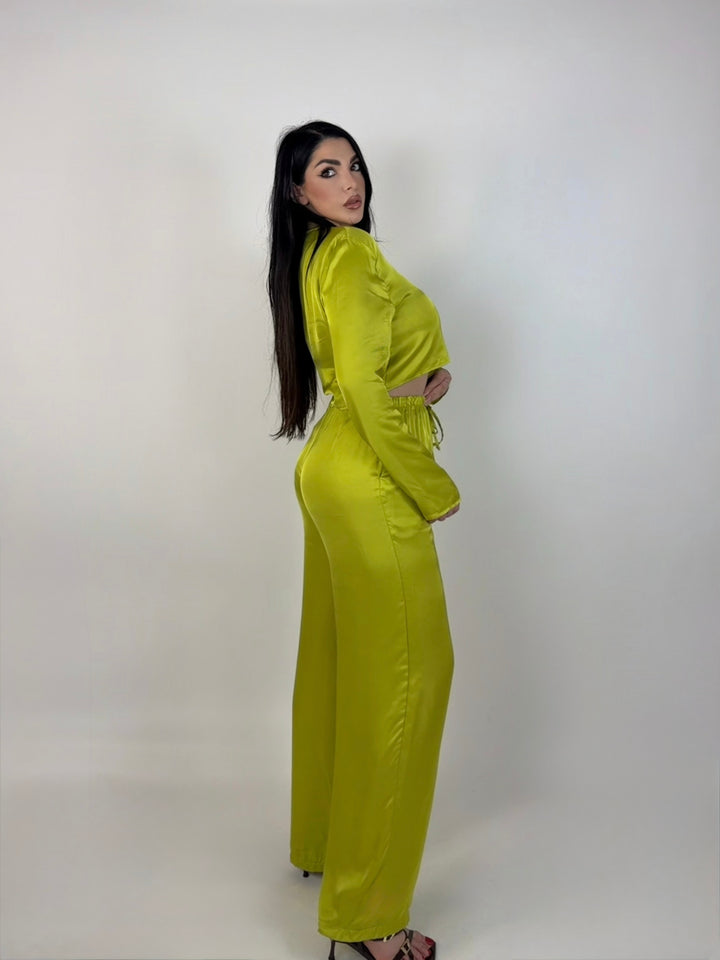 Coordinato in raso JustWest “Melissa”